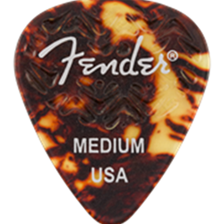 Fender Wavelength Celluloid Picks Med (6PK) 1983351300