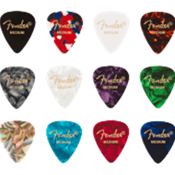 Fender Celluloid Medley Med (12PK) 0980300300