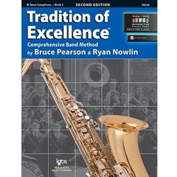 Tradition of Excellence Tenor Sax Book 2