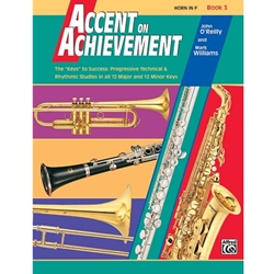 Accent on Achievement French Horn Book 3