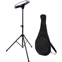 On-Stage 8" Practice Pad w/ Stand and Carrying Bag DFP5500