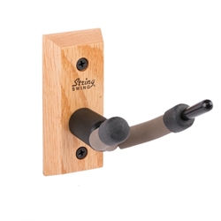 String Swing Wall Mount Violin Hanger - Oak