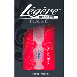 Legere Classic Plastic Reed for Alto Sax - Standard Cut