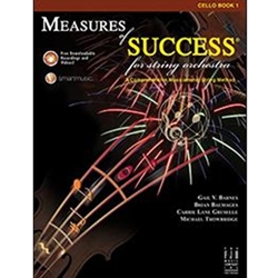 Measures of Success Cello Book 1