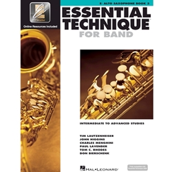 Essential Technique Alto Sax Book 3