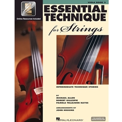 Essential Technique for Strings Viola Book 3