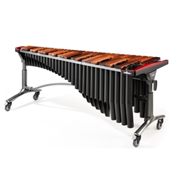 Majestic Reflection Series 4.3 Octave Rosewood Bar Concert Marimba w/ Black Resonators M843HB