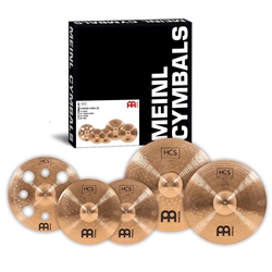 Meinl HCS Bronze Expanded Cymbal Set - 14" / 16" / 19" / 20"