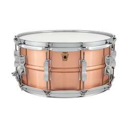 Ludwig Acro Copper Snare Drum 14" x 6.5"