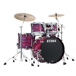 Tama Starclassic Walnut/Birch 4pc Shell Pack - Lacquer Phantasm Oyster