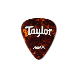 Taylor Celluloid 351 Guitar Picks - Tortoise Shell 12 Pack