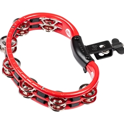 Meinl Traditional Mountable ABS Tambourine - Red w/ Steel Jingles