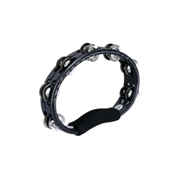 Meinl Traditional ABS Tambourine - Black w/ Steel Jingles