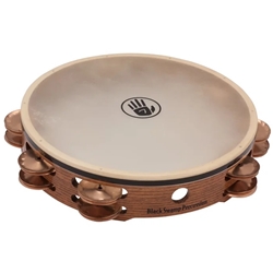 Black Swamp Percussion TD2 10" Double Row Tambourine - Phosphor Bronze Jingles