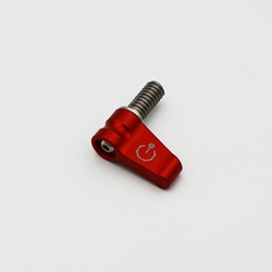 Low Boy 1/4" Power Switch Beater Set Screw - Red