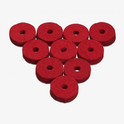 Ahead Red Cymbal Felts - 10-pack