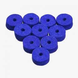 Ahead Blue Cymbal Felts - 10-Pack