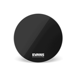 Evans MX2B Black Marching Bass Drumhead