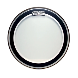 Aquarian Clear Super Kick II Bass Drumhead