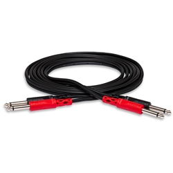 Hosa Stereo Interconnect Cable - Dual 1/4" to Same - 1m