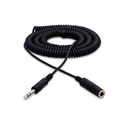 Hosa Headphone Extension Cable - 1/4" TRS to Same - 25ft, Coiled