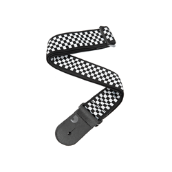 D'Addario Nylon Woven Guitar Strap - Checkerboard