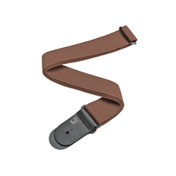 D'Addario Cotton Guitar Strap - Brown