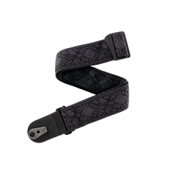 D'Addario Pack Lock Guitar Strap - Monterey Black