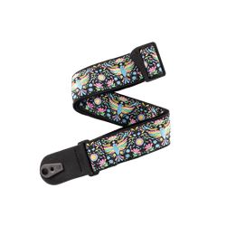 D'Addario Pad Lock Guitar Strap - Phoenix Dream