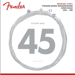 Fender Original 7150s Pure Nickel Bass Strings - .045-.100