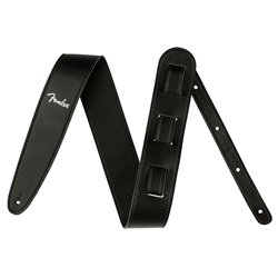 Fender Vegan Leather Guitar Strap - Black