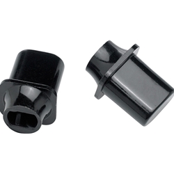 
							Image of Fender Pure Vintage Telecaster Top Hat-Style Switch Tips - 2-Pack, Black