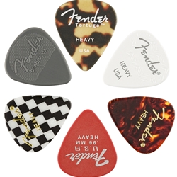 Fender Material Medley Pick Assortment - 351 Shape, 6-Pack