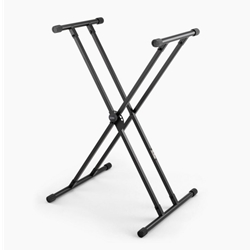 On-Stage Double-X Bullet Nose Keyboard Stand